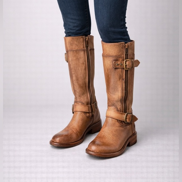 BED|STU Shoes - BED|STU Tan Leather Boots, Size: 6